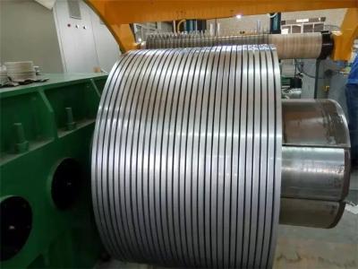 China Edelstahl-Metallstreifen 2B des Schlitz-Rand-202 streift 0.6mm für Rohr ab zu verkaufen