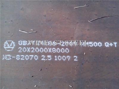 China Hardox 450 Hot Rolled Steel Plate / Abrasion Resistant Steel Grades AR450 for sale