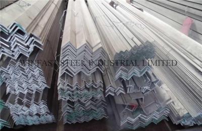 China Polished Stainless Steel Angle Bar / Equal Angle Bars 304 Hot Rolled for sale