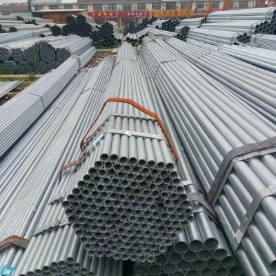 China Galvanisiertes Stahlrohr heißes eingetauchtes GI Rohr OD20 - 508mm Länge 6 Meter des Grad-Q195 Q235 zu verkaufen