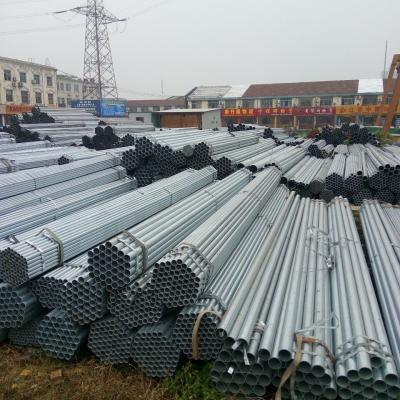 China Durchmesser 12 - 508mm vor- galvanisiertes Stahlrohr/rundes heißes eingetauchtes Stahlrohr GI Rohr-ASTM A53 zu verkaufen