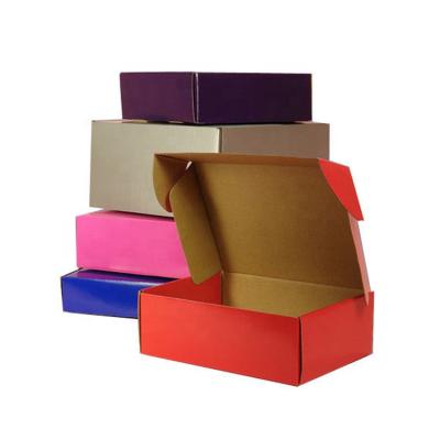 China Wholesale Cheap Recyclable Corrugated Cardboard Black Gift Announcement Box for sale