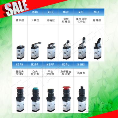 China Pneumatic mechanical valve M3B210-08 M3C210-08 M3D210-08 M3R210-08 M3PM210-08 M3PP210-08 M3PF210-08 M3PL210-08 M3HS210-08 of machinery repair shops for sale