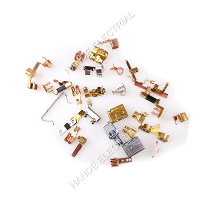 China 220v Brass Electrical Outlets Parts Metal Stamping Logo for sale