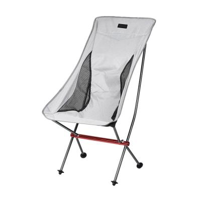 China Easy-carry lightweight high back camping chair, 330lbs capacity, compact portable chair backpacking heavy duty folding chair for hiking for sale