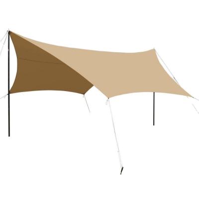 China NatureGear Durable Ultralight Outdoor Waterproof Canvas Rain Fly Sun Shade Rain for sale