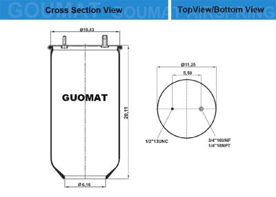 Κίνα Ανοίξεις αέρα φορτηγών Neway W01-358-9122 για 90557 020/076/077 - Hendrickson B3830 προς πώληση