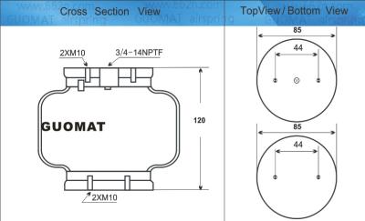 Κίνα Goodyear 1B5-2 βιομηχανικό αέρα κτύπημα ανοίξεων/ΝΟ 579 913 502 GUOMAT 1B5502 ύψους φυσητήρων και μικρό Plale προς πώληση