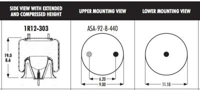 Китай весна воздуха 1R12-303 Goodyear ревет но. 566-24-3-108 910S-16P382 16-13810-000 продается