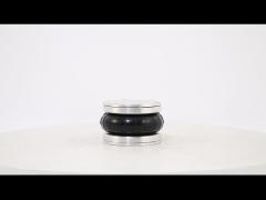 GUOMAT 1B4.5X1 Air Lift Spring W01R584050 Firestone Plate Industrial Rubber Air Bellow