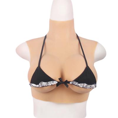 China Natural Realistic Boob Queen Boob Breastplates Feeling Boob Crossdresser Silicone Gel Fake Breast Forms For Shemale Transgender for sale