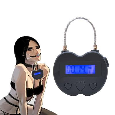 China Timer Lock Restraints Time Lock For Metal Handcuffs Neck Collar Timer BdSM Bondage SM Adult Cosplay Electronic Sex Toys For Couple% for sale