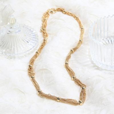 China CLASSIC Hot Selling Chains Dot Shiny Coins Necklace For Women Jewelry for sale