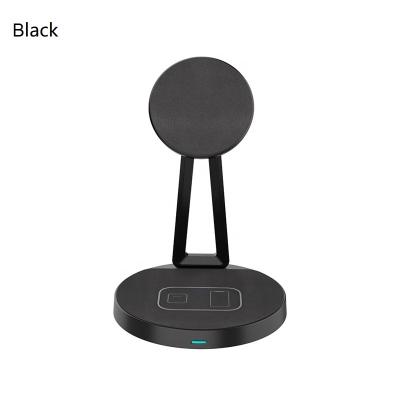 China New Magnetic Mobile Charging Charger 15w Phone Holder Magnet 15w Fast Wireless Charger For Iphone 12 13 for sale