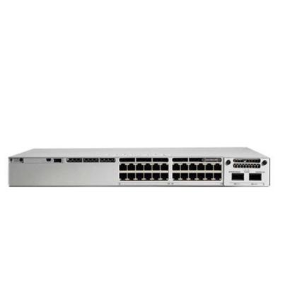 China 24 Uplink 1g SFP Switch C9300-24s-a 24 Port 9300 Stackable Port Network Advantage Modular Switch for sale