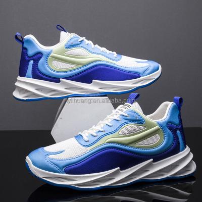 China Wholesale new fashion trend fashion shoes personality blade men's shoes fashion injection sneakers for sale