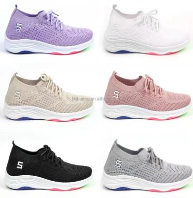 China Wholesale Fashion Trend Customized Walking Casual Women's Shoes Lazy Sneakers For Ladies mujer for sale