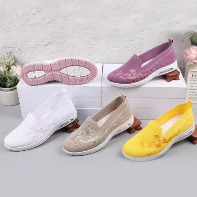 China Wholesale Fashion Trend Customized Women's Walking Casual Shoes Lazy Sneakers for sale