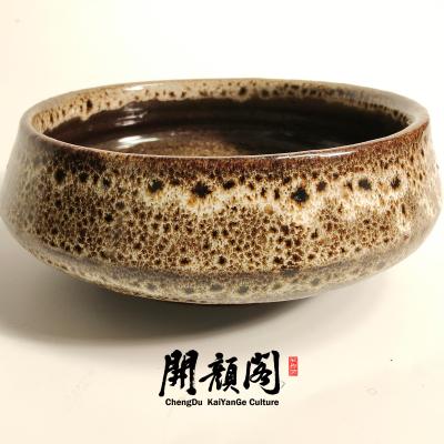 China Exquisite Art The Antique Chinese Tea Tank Qiong Kiln Shops Handmade Celadon Woodfired Thrown Water Kung Fu And Gong Fu Teapot for sale