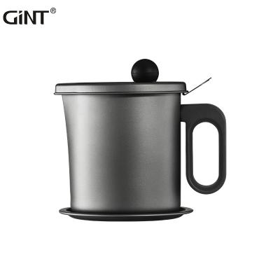 China New Design Stocked 1700ml Top Gravity Vinegar and Olive Oil Pot Cooking Vegetable Dispenser Kitchen Oil Jar for Home for sale