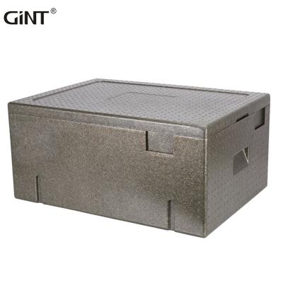 China Gint PPE Insulated Environmental Protection And Non-Toxic Foam Folding Transport Cooler Boxes for sale