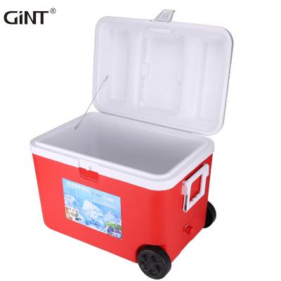 China Large Gint 50L Insulated Ice Chest Large Outdoor Camping Cooler Boxes For Promotional for sale