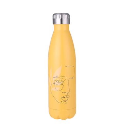 China Gint OEM/ODM 17oz Sustainable Double Wall Insulated Thermos Insulated Stainless Steel Water Bottle For Sport for sale