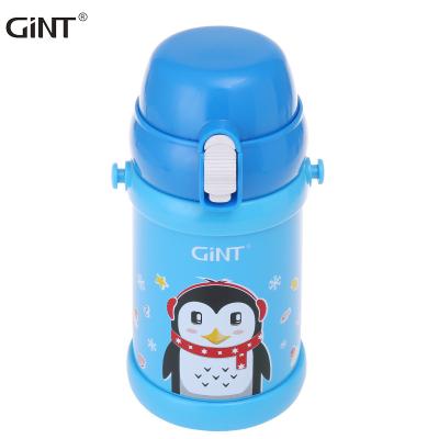 China GiNT PORTABLE 400ml Customized Design Belt Portable Thermal Water Bottles Kids Insulated Water Bottle for sale