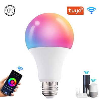 China High Efficiency Fxpot Wholesale 2 Years Warranty RGB Light Bulb Colorful Daylight Dimmable Tuya Light WIFI Smart Bulb for sale