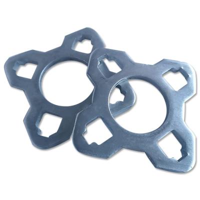 China Construction Scaffolding System Flat Caster Carbon Steel Disc Buckle Customizable Type for sale