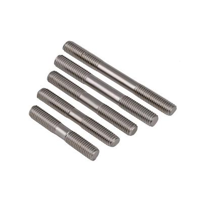 China Mechanical Machine Accessories Mechanical End Studs Double End Studs Stainless Steel Double Bolts for sale