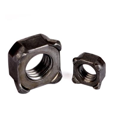 China Heavy Industry Automotive Accessories Din 928 Carbon Steel Square Weld Nuts for sale