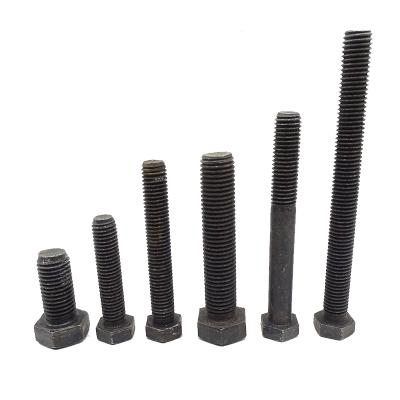 China Steel Customized Non Standard Full Thread 8.8 Hex Bolt Half Hex Bolts for sale