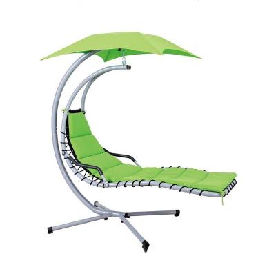 China Modern Hanging Hammock Arc Stand Lounge-Single Chair with Umbrella for sale