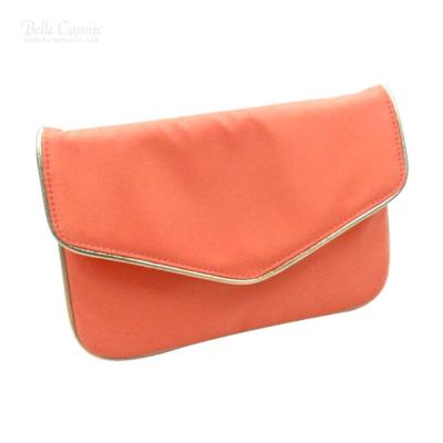 China Normcore / Minimalist High Quality Nylon Composite Envelope Style PU Fabric Cosmetic Case for sale