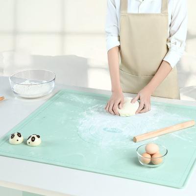 Cina Amazon 2022 Sustainable New Product Food Grade Silicone Thicken Pastry Mat Extra Large in vendita