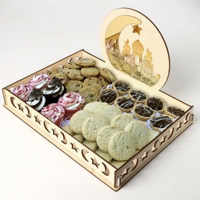 Cina Sustainable Free Sample Detachable Home Eco - Friendly Solid Wood Decorative Trays in vendita