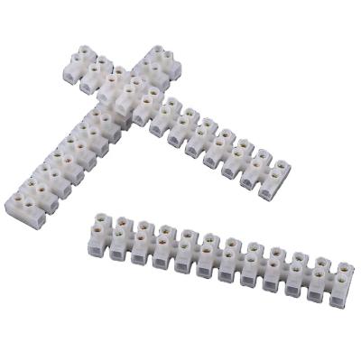 China Installation 12 Way 15A Terminal Block Electrical Cable Terminal Block Electrical Strip Waterproof Cable for sale