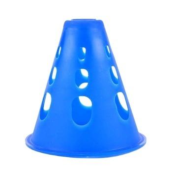 China PE Shaping Windproof Slalom Cones For Slalom Competition Skating Cone Skating Practice for sale