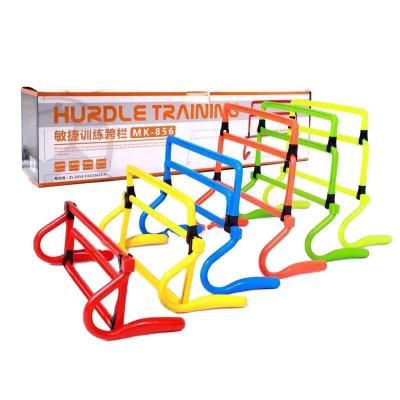 China PE Adjustable Removable Speed ​​Exercise Barrier Field Obstacles Football Training Agility Obstacles for sale