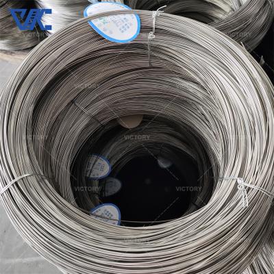 中国 16SWG 14AWG 1.60mm 酸白色FeCrAl合金 0Cr19Al3 0Cr21Al4 電熱耐性 丸いワイヤー 販売のため