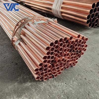 China 990,9% Pure Copper Pipe C12200 Copper Tube voor airconditioning systemen Te koop