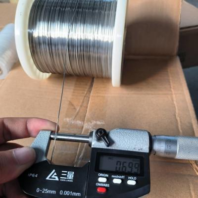 China ASTM B164 Pure Nickel Wire Melting Point 1455C Hardness 1/4H for sale