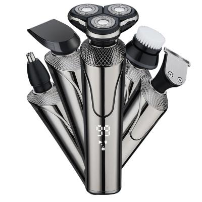 China Triple Blade Smart Electric Shaver Set Washed Knife Wholesale Multifunctional Portable Full Body Beard Razor Mini Beard for sale