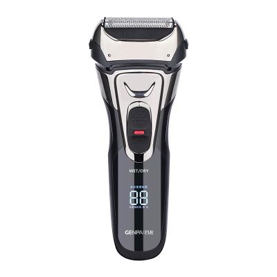 China Triple Blade Swapping Electric Shaver Mens Full Body Wash Automatic Sideburns Charging Mode One Blade Razor for sale