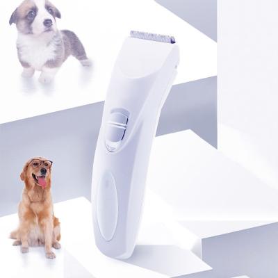 China Cordless Stored Pet Puppy Cat Hair Grooming Trimmer Dog Hair Razor Pet Clipper for sale