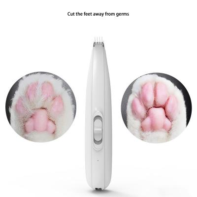 China Pet Paw Nail Grooming Electrical Cat Cutter Machine USB Rechargeable Razor Scissor Clipper Pet Stored Shear Hair for sale