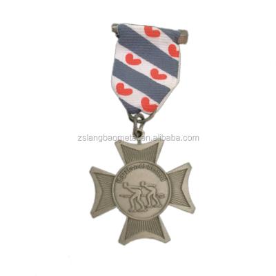 China Europe & Custom USA Medal of Honor Logo Ribbon Medal Badge Honor Medallion Souvenir Medal Badge for sale