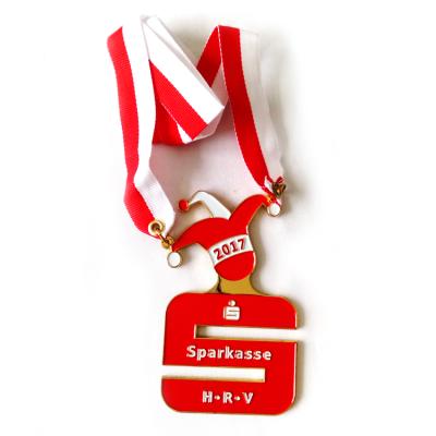 China Custom Sports Souvenir Gold Medal Plating, Medallion Championship Medallions Matte Gold Silver Bronze Climbing Competition Medal for sale