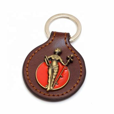 China Europe & US Leather Car Logo Keychain Car Key Chain Key Chain Key Chain for sale